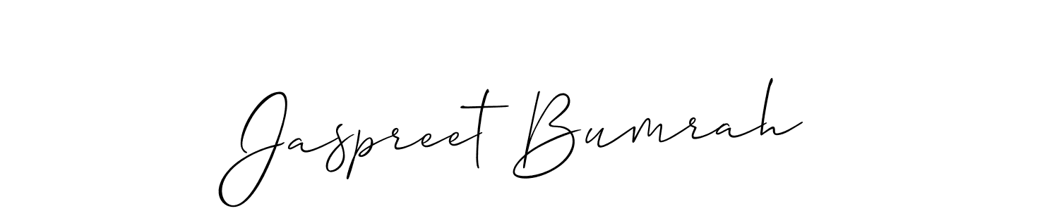 Jaspreet Bumrah stylish signature style. Best Handwritten Sign (Allison_Script) for my name. Handwritten Signature Collection Ideas for my name Jaspreet Bumrah. Jaspreet Bumrah signature style 2 images and pictures png