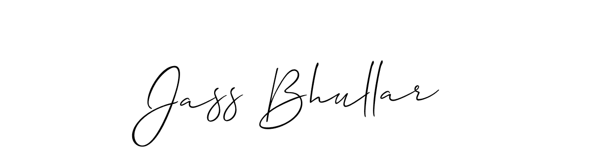 It looks lik you need a new signature style for name Jass Bhullar. Design unique handwritten (Allison_Script) signature with our free signature maker in just a few clicks. Jass Bhullar signature style 2 images and pictures png