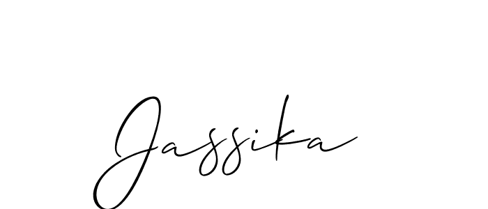 Once you've used our free online signature maker to create your best signature Allison_Script style, it's time to enjoy all of the benefits that Jassika name signing documents. Jassika signature style 2 images and pictures png