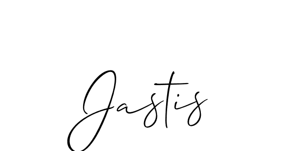 Allison_Script is a professional signature style that is perfect for those who want to add a touch of class to their signature. It is also a great choice for those who want to make their signature more unique. Get Jastis name to fancy signature for free. Jastis signature style 2 images and pictures png