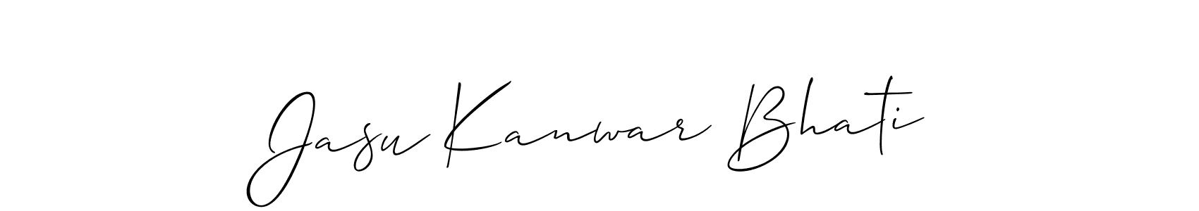 See photos of Jasu Kanwar Bhati official signature by Spectra . Check more albums & portfolios. Read reviews & check more about Allison_Script font. Jasu Kanwar Bhati signature style 2 images and pictures png