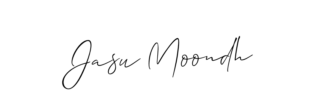 Make a short Jasu Moondh signature style. Manage your documents anywhere anytime using Allison_Script. Create and add eSignatures, submit forms, share and send files easily. Jasu Moondh signature style 2 images and pictures png