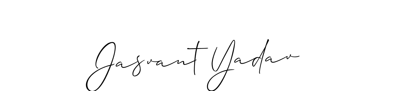 Allison_Script is a professional signature style that is perfect for those who want to add a touch of class to their signature. It is also a great choice for those who want to make their signature more unique. Get Jasvant Yadav name to fancy signature for free. Jasvant Yadav signature style 2 images and pictures png