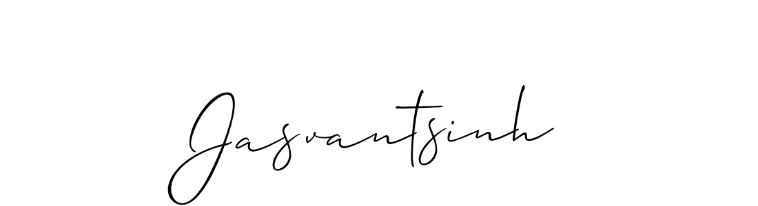 Use a signature maker to create a handwritten signature online. With this signature software, you can design (Allison_Script) your own signature for name Jasvantsinh. Jasvantsinh signature style 2 images and pictures png