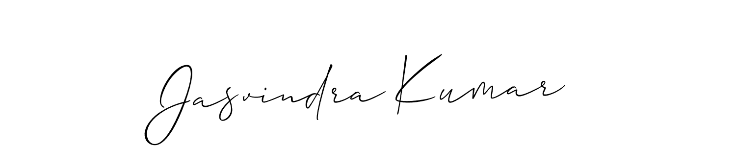 Similarly Allison_Script is the best handwritten signature design. Signature creator online .You can use it as an online autograph creator for name Jasvindra Kumar. Jasvindra Kumar signature style 2 images and pictures png