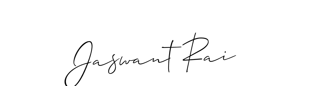 Also we have Jaswant Rai name is the best signature style. Create professional handwritten signature collection using Allison_Script autograph style. Jaswant Rai signature style 2 images and pictures png