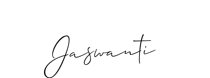 How to Draw Jaswanti signature style? Allison_Script is a latest design signature styles for name Jaswanti. Jaswanti signature style 2 images and pictures png