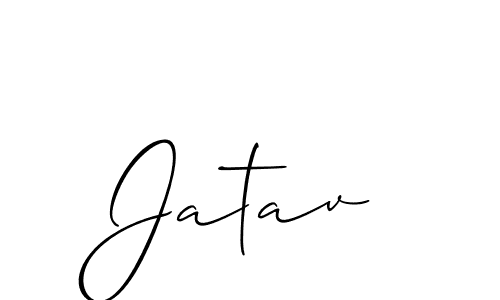 Make a beautiful signature design for name Jatav. Use this online signature maker to create a handwritten signature for free. Jatav signature style 2 images and pictures png