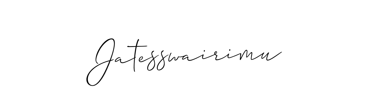Make a beautiful signature design for name Jatesswairimu. Use this online signature maker to create a handwritten signature for free. Jatesswairimu signature style 2 images and pictures png