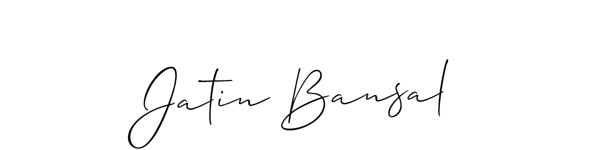 Once you've used our free online signature maker to create your best signature Allison_Script style, it's time to enjoy all of the benefits that Jatin Bansal name signing documents. Jatin Bansal signature style 2 images and pictures png