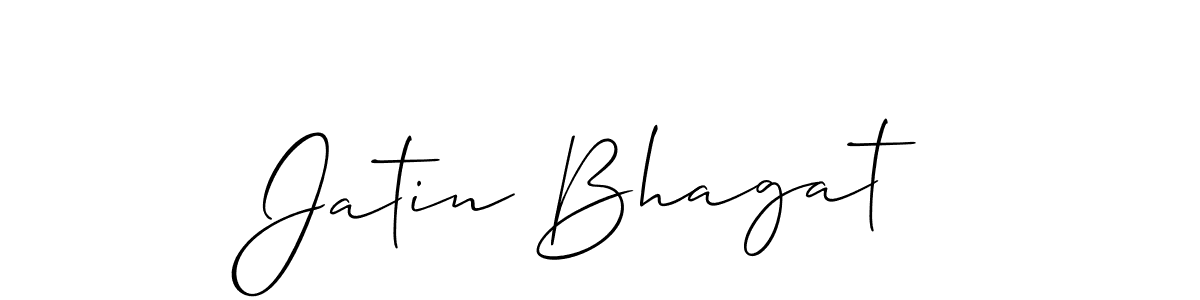 Make a short Jatin Bhagat signature style. Manage your documents anywhere anytime using Allison_Script. Create and add eSignatures, submit forms, share and send files easily. Jatin Bhagat signature style 2 images and pictures png