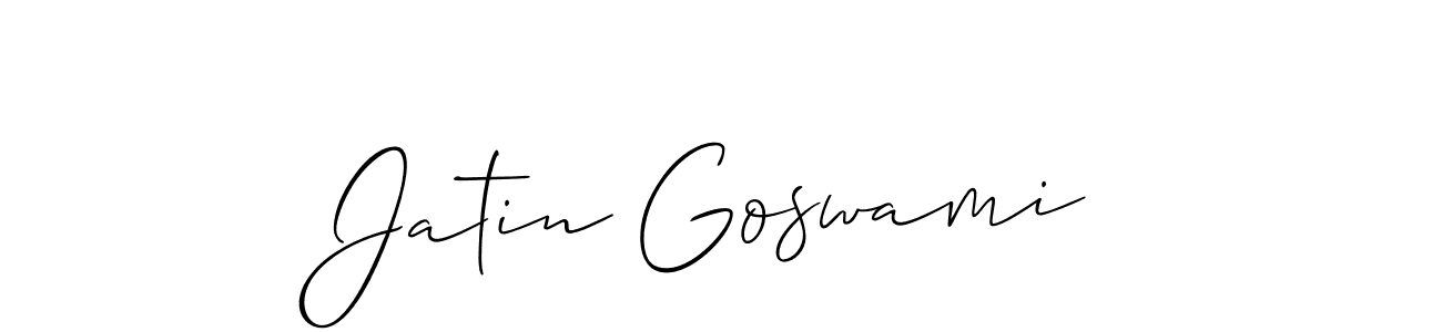 Best and Professional Signature Style for Jatin Goswami. Allison_Script Best Signature Style Collection. Jatin Goswami signature style 2 images and pictures png