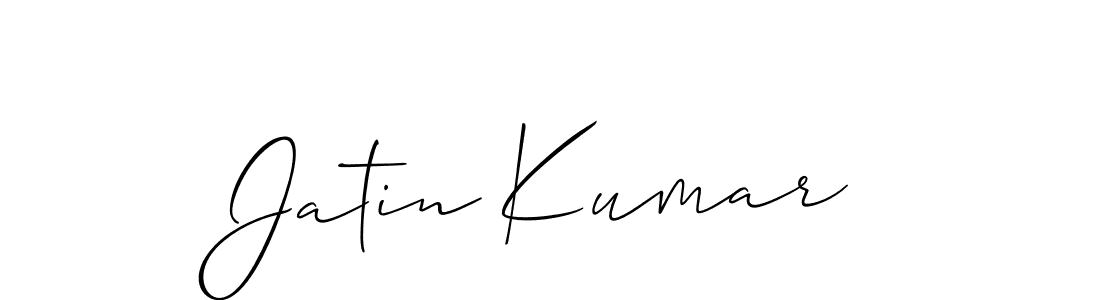 Once you've used our free online signature maker to create your best signature Allison_Script style, it's time to enjoy all of the benefits that Jatin Kumar name signing documents. Jatin Kumar signature style 2 images and pictures png