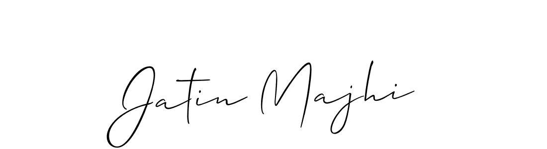 How to make Jatin Majhi signature? Allison_Script is a professional autograph style. Create handwritten signature for Jatin Majhi name. Jatin Majhi signature style 2 images and pictures png