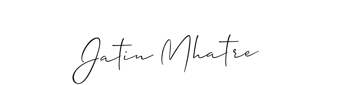 Once you've used our free online signature maker to create your best signature Allison_Script style, it's time to enjoy all of the benefits that Jatin Mhatre name signing documents. Jatin Mhatre signature style 2 images and pictures png