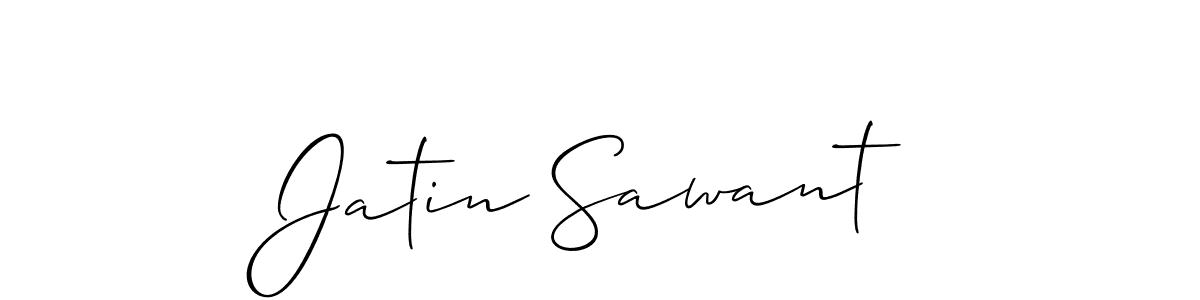 Similarly Allison_Script is the best handwritten signature design. Signature creator online .You can use it as an online autograph creator for name Jatin Sawant. Jatin Sawant signature style 2 images and pictures png