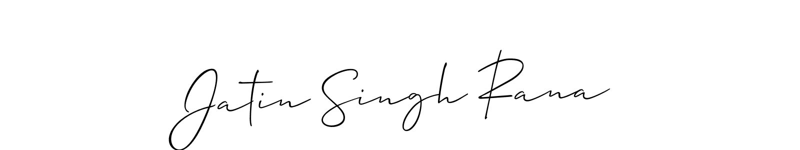 Jatin Singh Rana stylish signature style. Best Handwritten Sign (Allison_Script) for my name. Handwritten Signature Collection Ideas for my name Jatin Singh Rana. Jatin Singh Rana signature style 2 images and pictures png