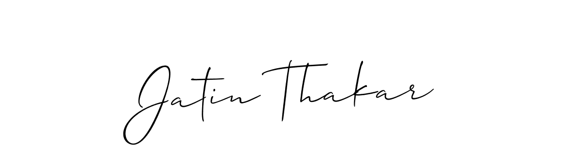 Make a beautiful signature design for name Jatin Thakar. Use this online signature maker to create a handwritten signature for free. Jatin Thakar signature style 2 images and pictures png