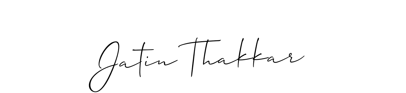 Make a beautiful signature design for name Jatin Thakkar. Use this online signature maker to create a handwritten signature for free. Jatin Thakkar signature style 2 images and pictures png