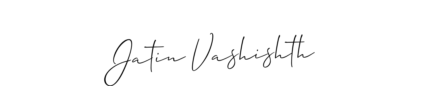 Make a beautiful signature design for name Jatin Vashishth. Use this online signature maker to create a handwritten signature for free. Jatin Vashishth signature style 2 images and pictures png