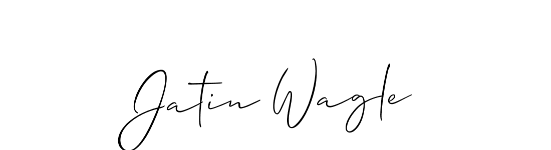 You can use this online signature creator to create a handwritten signature for the name Jatin Wagle. This is the best online autograph maker. Jatin Wagle signature style 2 images and pictures png
