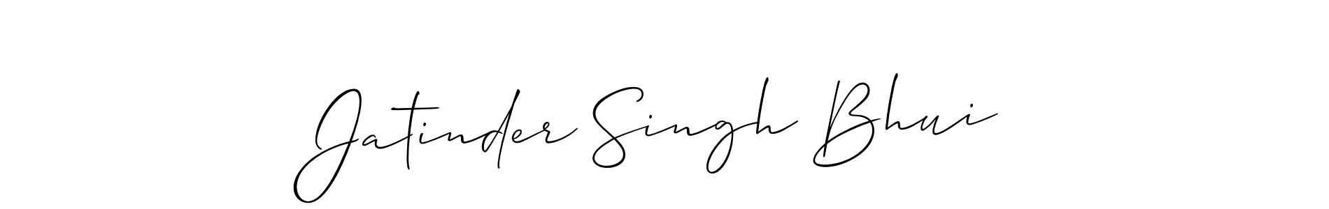 Once you've used our free online signature maker to create your best signature Allison_Script style, it's time to enjoy all of the benefits that Jatinder Singh Bhui name signing documents. Jatinder Singh Bhui signature style 2 images and pictures png