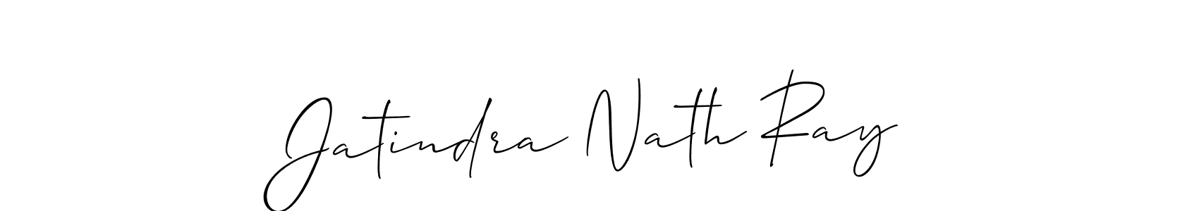 Also You can easily find your signature by using the search form. We will create Jatindra Nath Ray name handwritten signature images for you free of cost using Allison_Script sign style. Jatindra Nath Ray signature style 2 images and pictures png