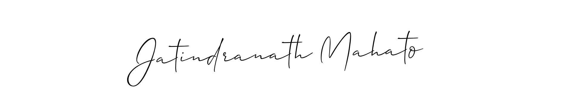 How to Draw Jatindranath Mahato signature style? Allison_Script is a latest design signature styles for name Jatindranath Mahato. Jatindranath Mahato signature style 2 images and pictures png