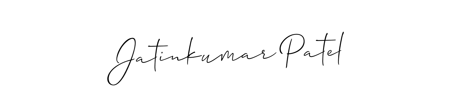 Make a beautiful signature design for name Jatinkumar Patel. Use this online signature maker to create a handwritten signature for free. Jatinkumar Patel signature style 2 images and pictures png