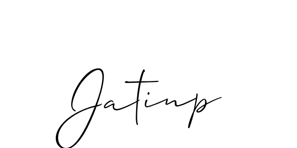 Check out images of Autograph of Jatinp name. Actor Jatinp Signature Style. Allison_Script is a professional sign style online. Jatinp signature style 2 images and pictures png