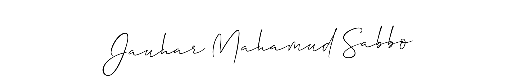 Make a beautiful signature design for name Jauhar Mahamud Sabbo. Use this online signature maker to create a handwritten signature for free. Jauhar Mahamud Sabbo signature style 2 images and pictures png