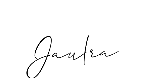 Make a beautiful signature design for name Jaulra. Use this online signature maker to create a handwritten signature for free. Jaulra signature style 2 images and pictures png