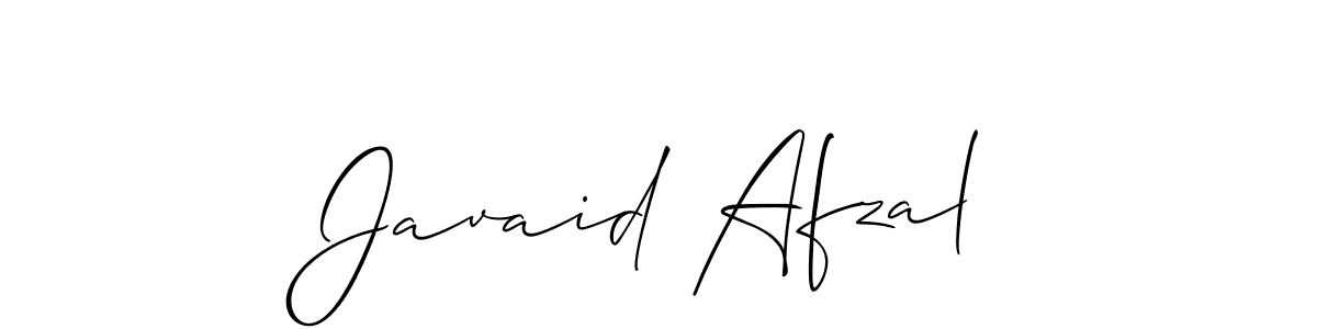 Javaid Afzal stylish signature style. Best Handwritten Sign (Allison_Script) for my name. Handwritten Signature Collection Ideas for my name Javaid Afzal. Javaid Afzal signature style 2 images and pictures png