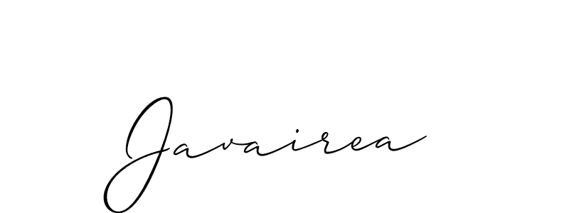 Make a beautiful signature design for name Javairea. Use this online signature maker to create a handwritten signature for free. Javairea signature style 2 images and pictures png