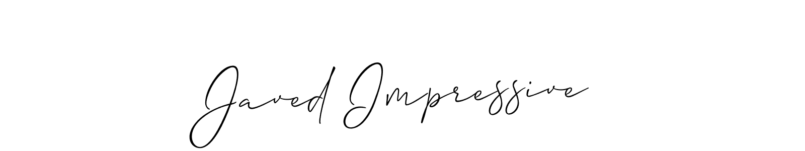 Make a beautiful signature design for name Javed Impressive. Use this online signature maker to create a handwritten signature for free. Javed Impressive signature style 2 images and pictures png