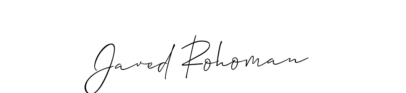 Here are the top 10 professional signature styles for the name Javed Rohoman. These are the best autograph styles you can use for your name. Javed Rohoman signature style 2 images and pictures png