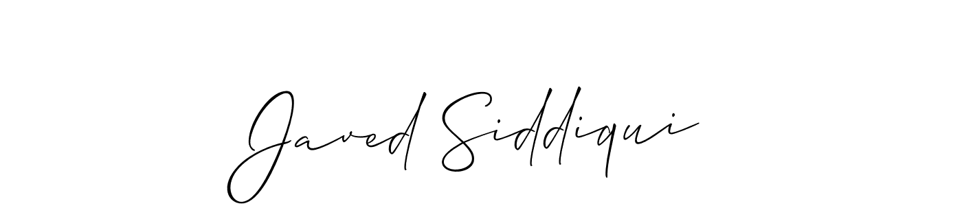 Javed Siddiqui stylish signature style. Best Handwritten Sign (Allison_Script) for my name. Handwritten Signature Collection Ideas for my name Javed Siddiqui. Javed Siddiqui signature style 2 images and pictures png