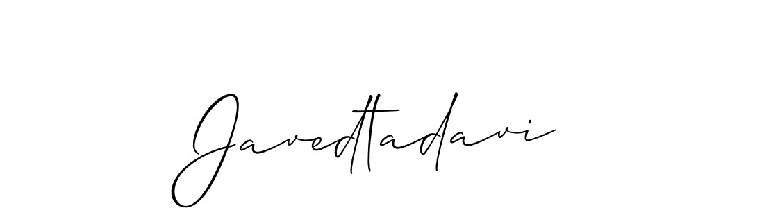 Also You can easily find your signature by using the search form. We will create Javedtadavi name handwritten signature images for you free of cost using Allison_Script sign style. Javedtadavi signature style 2 images and pictures png