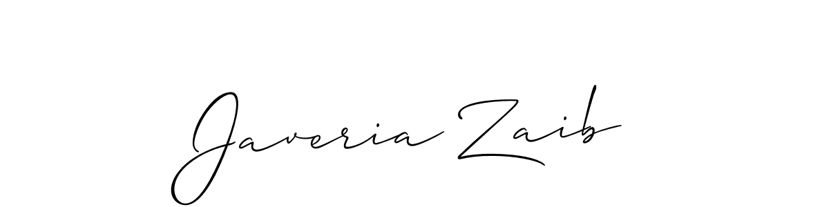 Similarly Allison_Script is the best handwritten signature design. Signature creator online .You can use it as an online autograph creator for name Javeria Zaib. Javeria Zaib signature style 2 images and pictures png