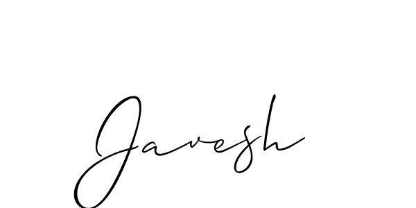 How to Draw Javesh signature style? Allison_Script is a latest design signature styles for name Javesh. Javesh signature style 2 images and pictures png