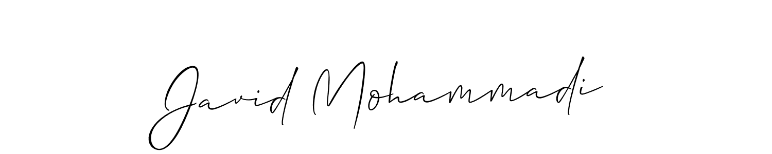 Make a beautiful signature design for name Javid Mohammadi. Use this online signature maker to create a handwritten signature for free. Javid Mohammadi signature style 2 images and pictures png