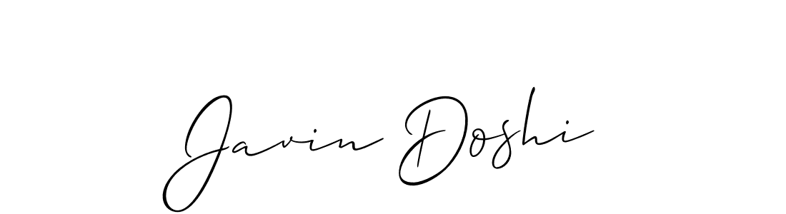 Similarly Allison_Script is the best handwritten signature design. Signature creator online .You can use it as an online autograph creator for name Javin Doshi. Javin Doshi signature style 2 images and pictures png