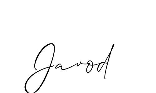 You should practise on your own different ways (Allison_Script) to write your name (Javod) in signature. don't let someone else do it for you. Javod signature style 2 images and pictures png