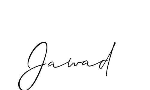 You should practise on your own different ways (Allison_Script) to write your name (Jawad) in signature. don't let someone else do it for you. Jawad signature style 2 images and pictures png