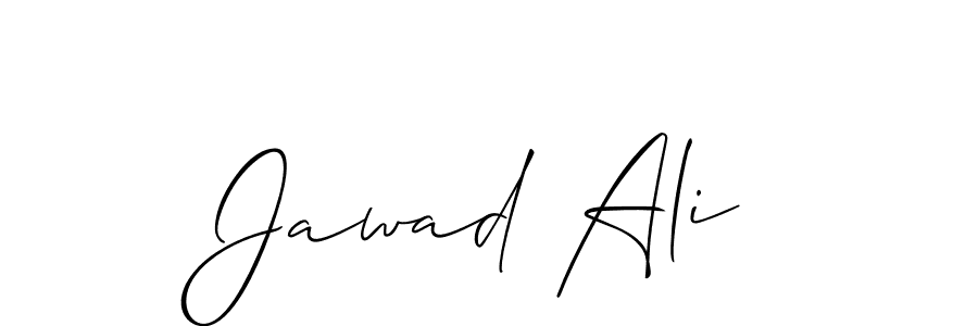 Also You can easily find your signature by using the search form. We will create Jawad Ali name handwritten signature images for you free of cost using Allison_Script sign style. Jawad Ali signature style 2 images and pictures png