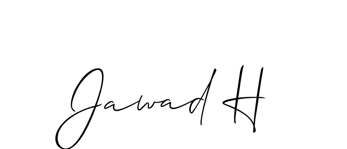 Check out images of Autograph of Jawad H name. Actor Jawad H Signature Style. Allison_Script is a professional sign style online. Jawad H signature style 2 images and pictures png