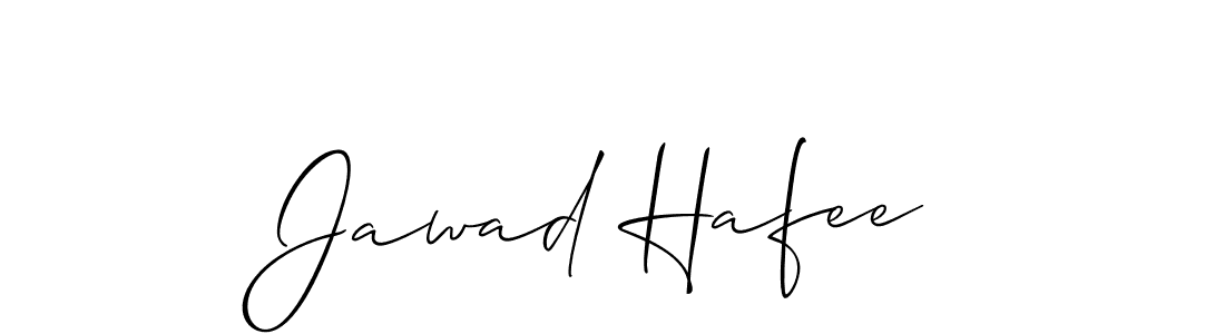 if you are searching for the best signature style for your name Jawad Hafee. so please give up your signature search. here we have designed multiple signature styles  using Allison_Script. Jawad Hafee signature style 2 images and pictures png