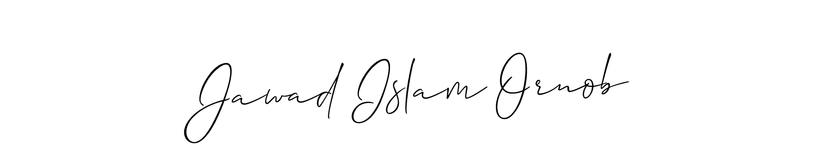 Best and Professional Signature Style for Jawad Islam Ornob. Allison_Script Best Signature Style Collection. Jawad Islam Ornob signature style 2 images and pictures png