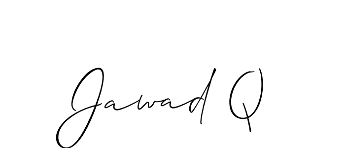 Here are the top 10 professional signature styles for the name Jawad Q. These are the best autograph styles you can use for your name. Jawad Q signature style 2 images and pictures png