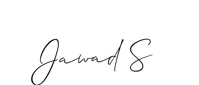 Once you've used our free online signature maker to create your best signature Allison_Script style, it's time to enjoy all of the benefits that Jawad S name signing documents. Jawad S signature style 2 images and pictures png